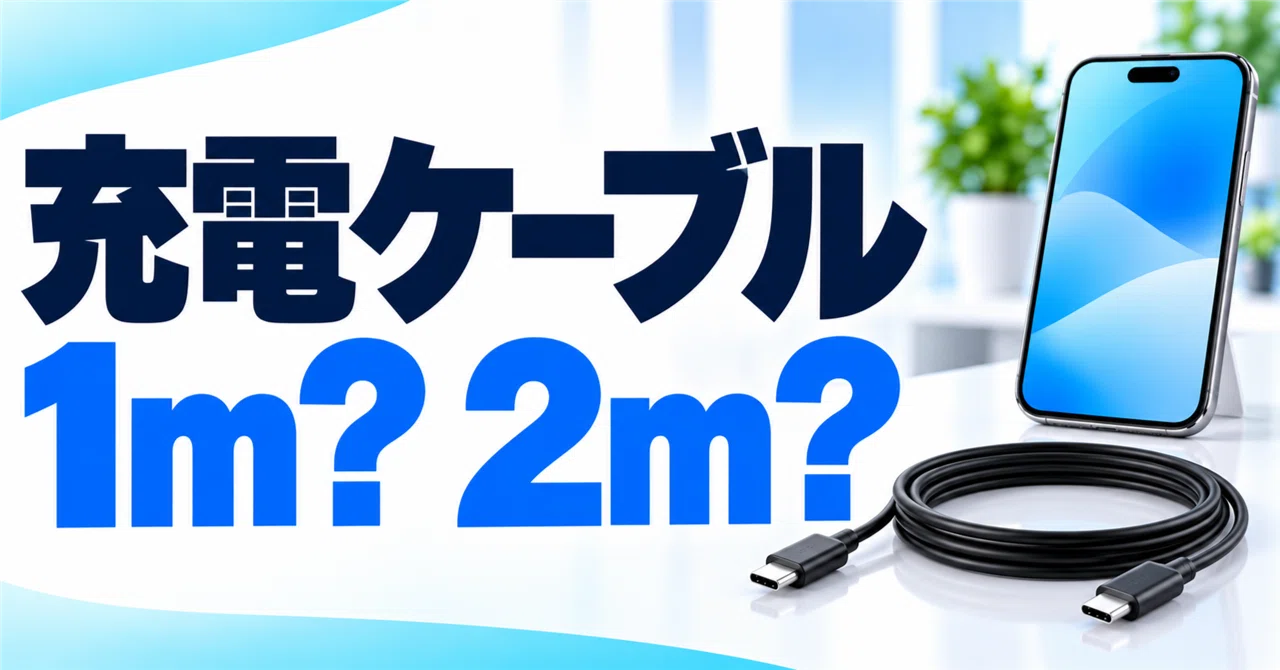 USB-C Charging Cable: 1m or 2m? How to Choose When You're Unsure About ...