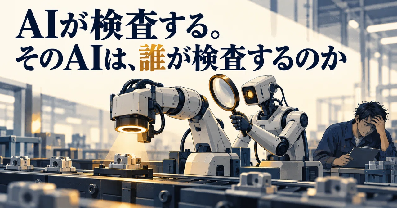 AI inspects. But who inspects the AI?｜Ken