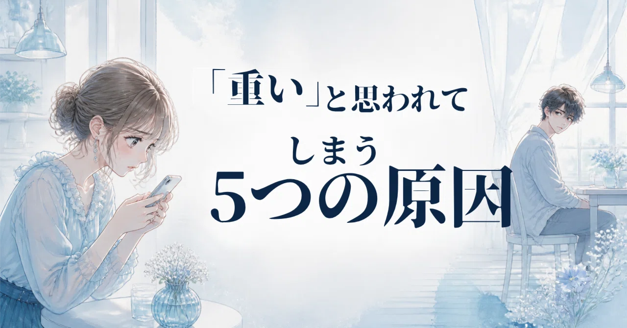 💭5 Reasons You Might Be Perceived as 'Too Intense'🫧｜ちいまま🎈銀座恋愛倶楽部