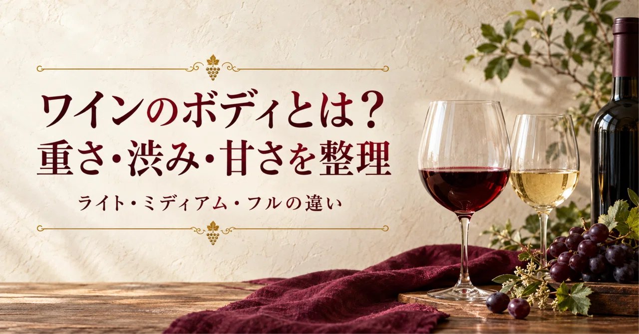 What is wine body? Differences between light, medium, full, astringency ...