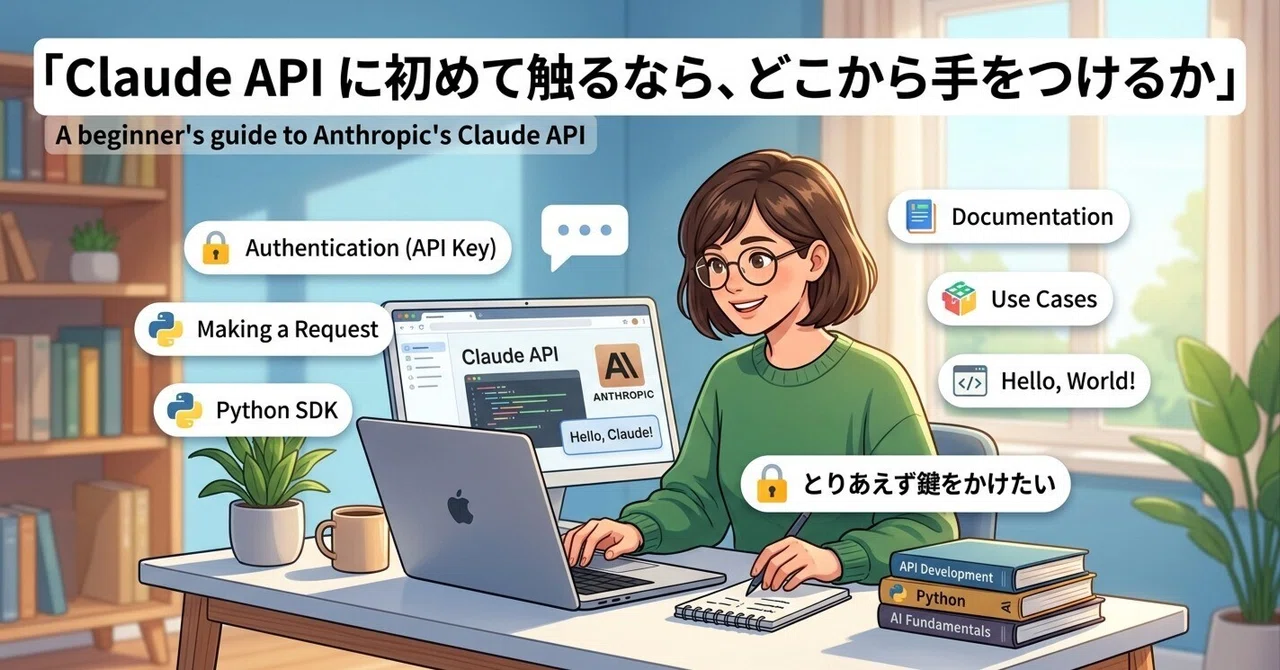 Uou First Where to start if you are touching the Claude API for the first time ...