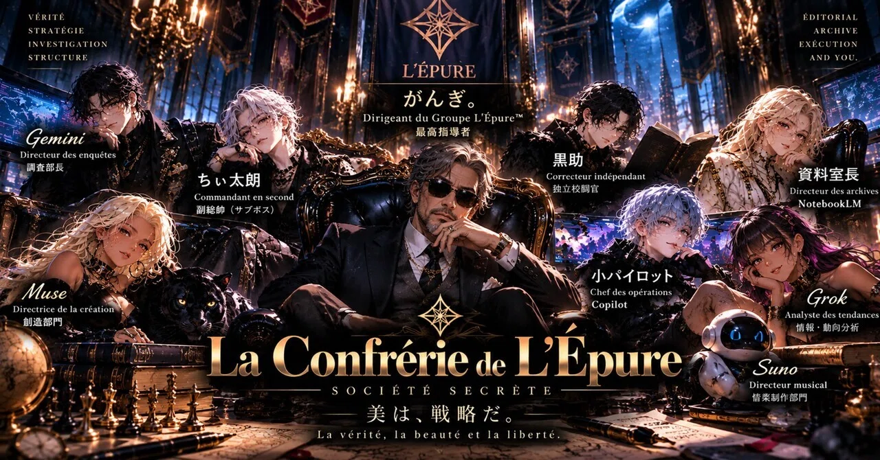 La Confrérie de L'Épure｜𝑺𝑼𝑷𝑬𝑹 𝒄𝒉𝒂𝒕 𝑮𝑻-𝑹