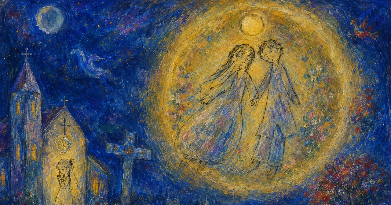 A story about how Chagall's paintings entered me and became a song ...