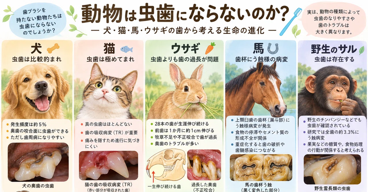 Do Animals Not Get Cavities? Thinking About the Evolution of Life ...