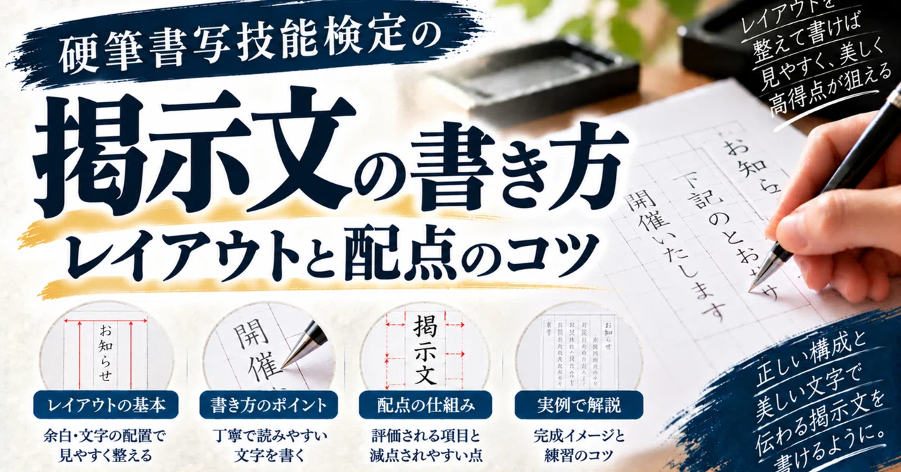 How to Write a Notice for the Penmanship Proficiency Test: Tips on ...