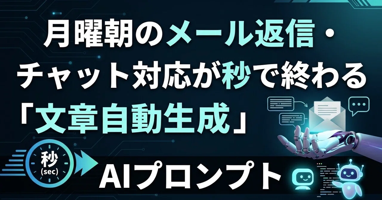 [1 Minute Copy-Paste] AI Prompt for 