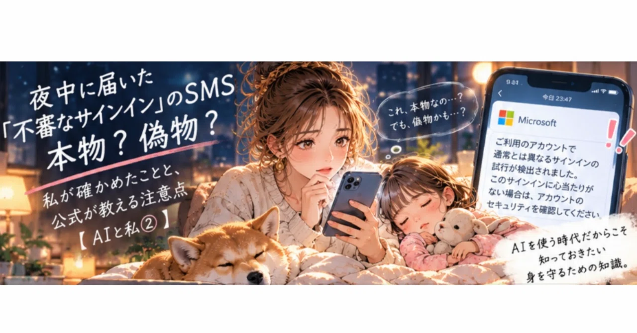 An 'Suspicious Sign-in' SMS arrived in the middle of the night. Real or ...