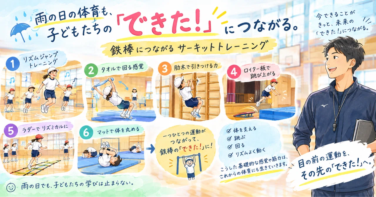Physical education on rainy days can also lead to children saying, 'I ...