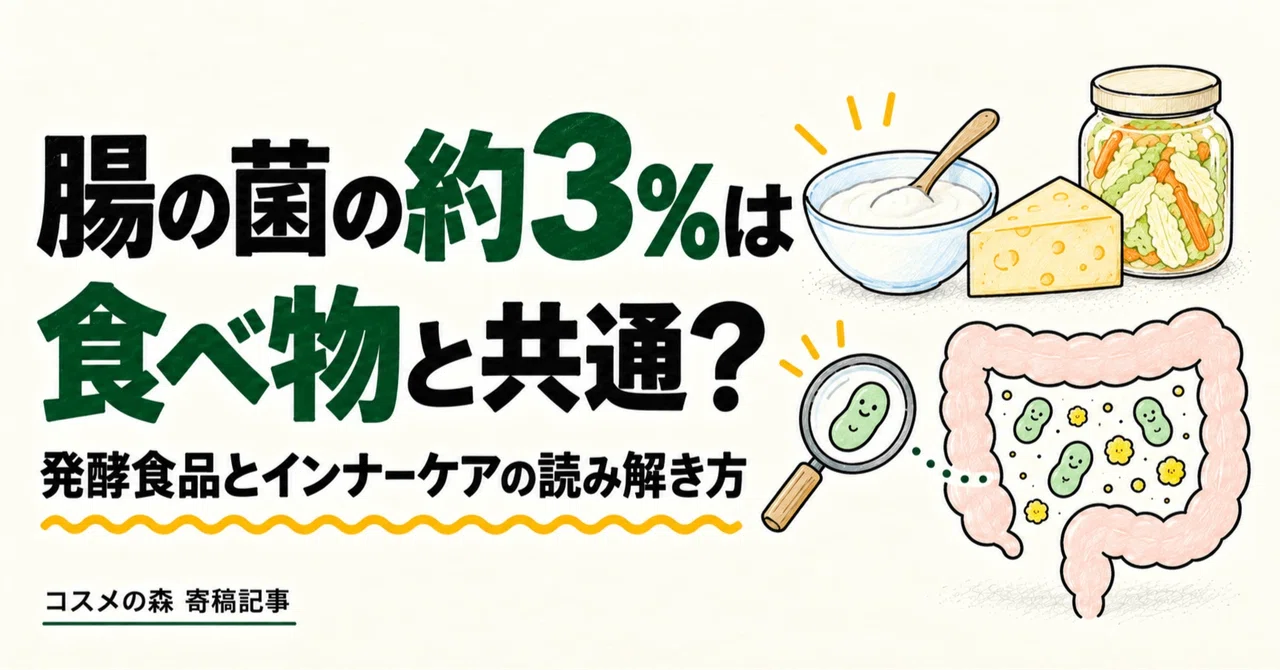 Are 'About 3%' of Gut Bacteria Shared with Food? Decoding Fermented ...