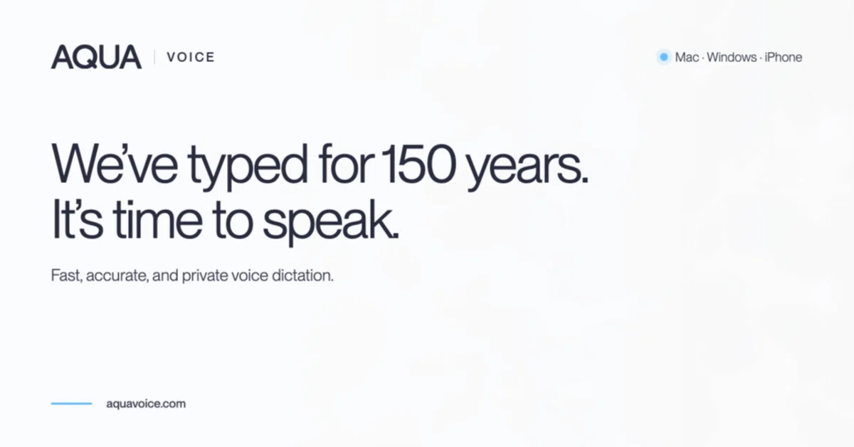 [October 2026 Update] Aqua Voice Pricing: Free for 1,000 words, Pro ...
