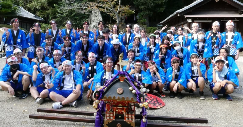【海南大成】野上八幡宮秋祭りに参加！