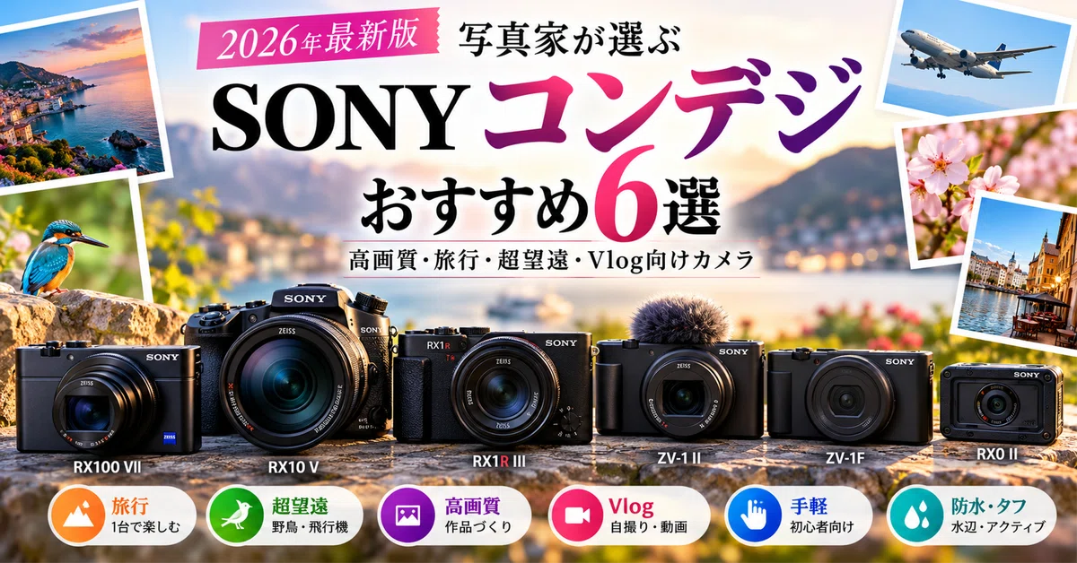 [2026 Latest Edition] 6 Recommended SONY Compact Digital Cameras ...
