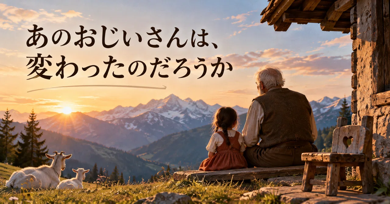 Did That Old Man Change? A Personal Reflection on 'Heidi, Girl of the ...