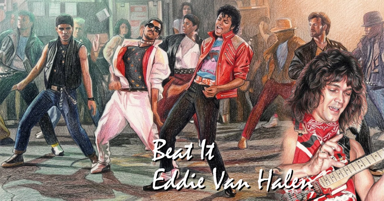 [Guitar Solo Best 10] Part 4 Beat It / MICHAEL JACKSON // Eddie Van ...