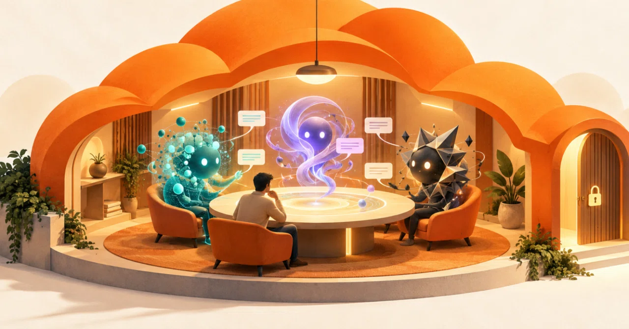 I gathered myself and all my AI agents on Cloudflare (dots, muse, Grok ...
