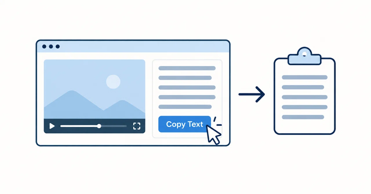 Copy YouTube transcripts with a single button｜ヤマグチ ヨウスケ | メリスタラボ