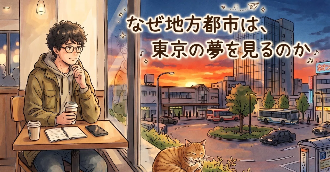 A Short Break: Why Do Regional Cities Dream of Tokyo?｜徒然note
