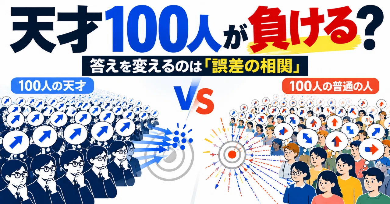 If you have 100 geniuses solve the same problem, will they lose to ...
