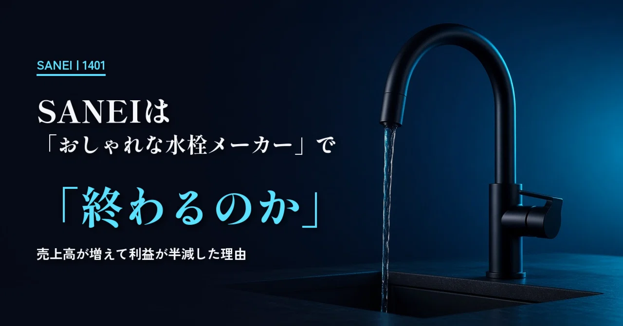 Faucet Design Types Will SANEI end up as just a 'stylish faucet manufacturer'? The reason ...