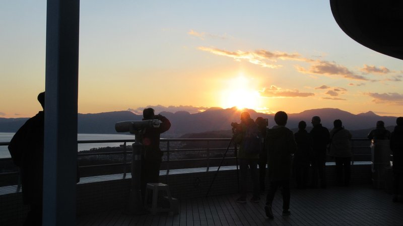 2020.02.09高麗山ハイキングコース、夕日002