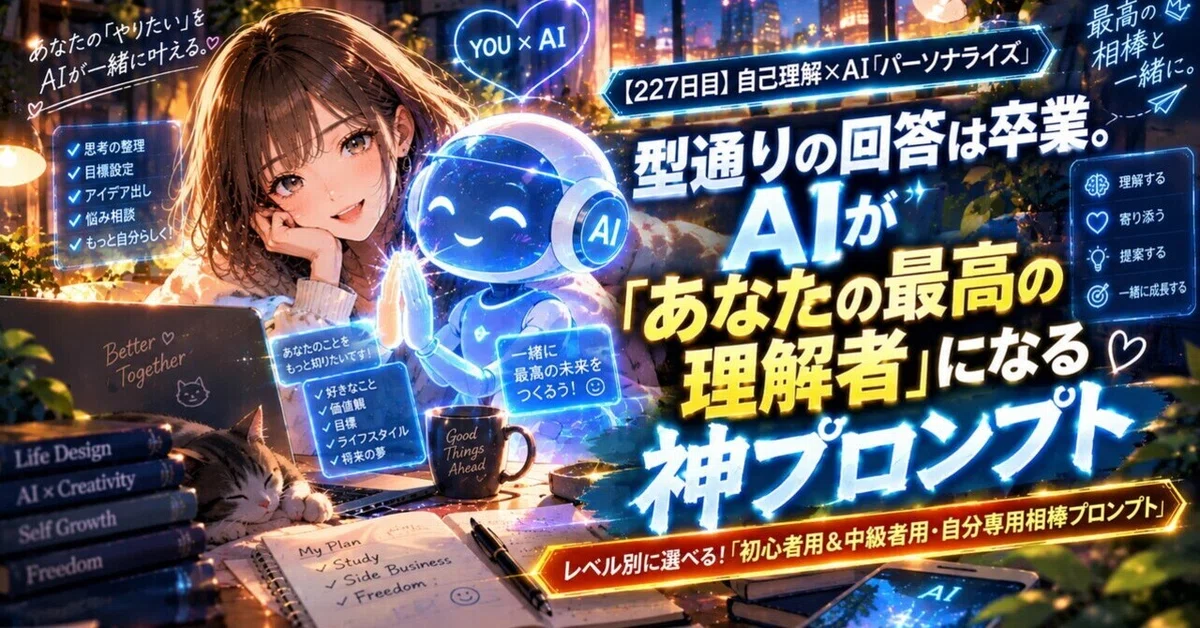 [Day 227] Let AI become your 
