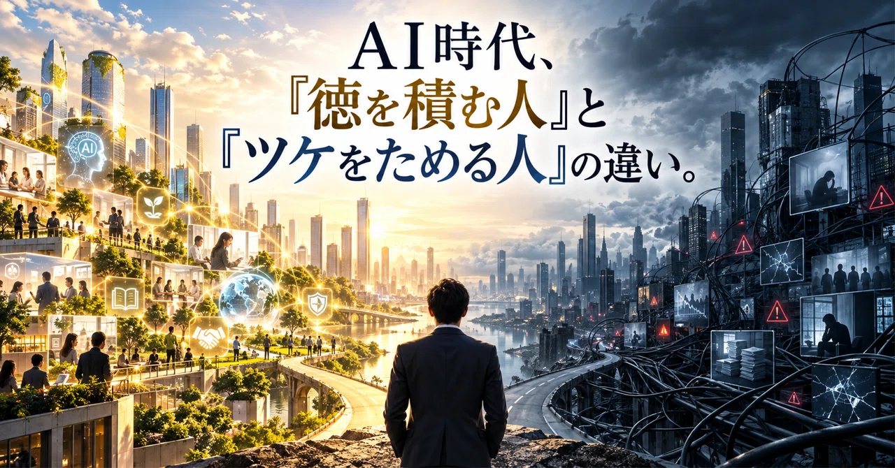 In the AI era, the difference between those who 'accumulate virtue' and ...