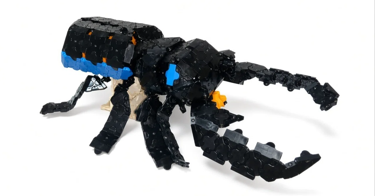 [LaQ] LaQ Insect Encyclopedia: Palawan Giant Flat-Headed Stag Beetle ...