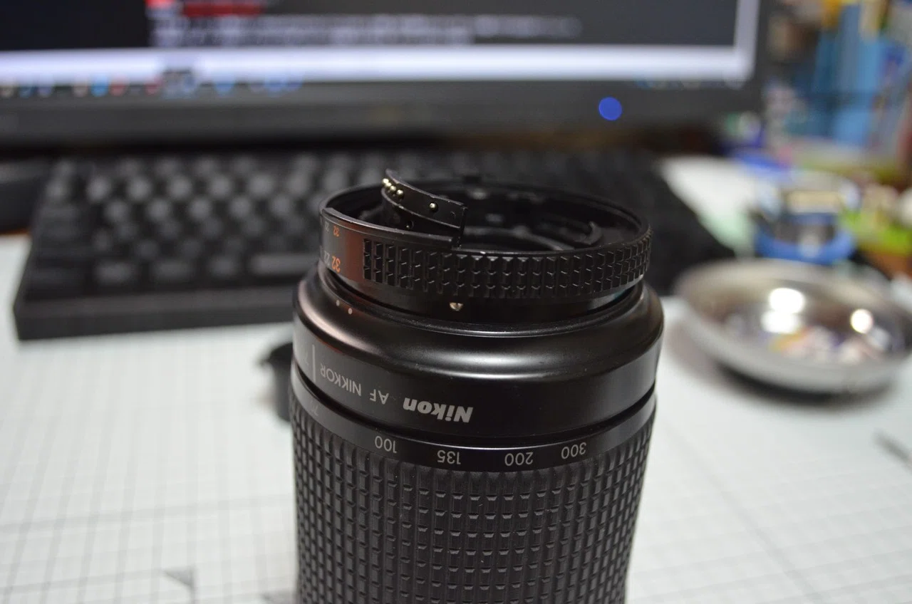 ニコンの激安中古レンズを復活させる（その1）Ai AF Zoom Nikkor 70