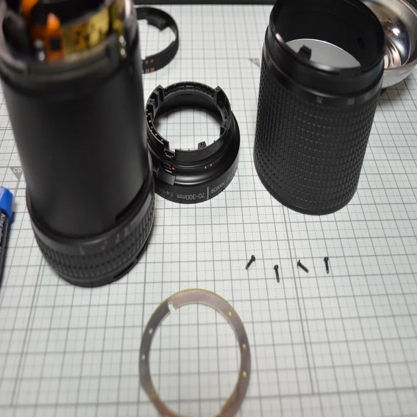 ニコンの激安中古レンズを復活させる（その1）Ai AF Zoom Nikkor 70 