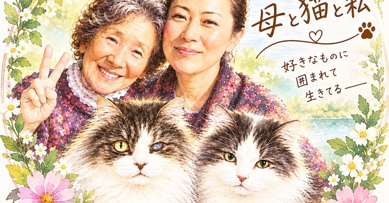 Episode 1 | I decided to live with my mother.｜猫のおばちゃん