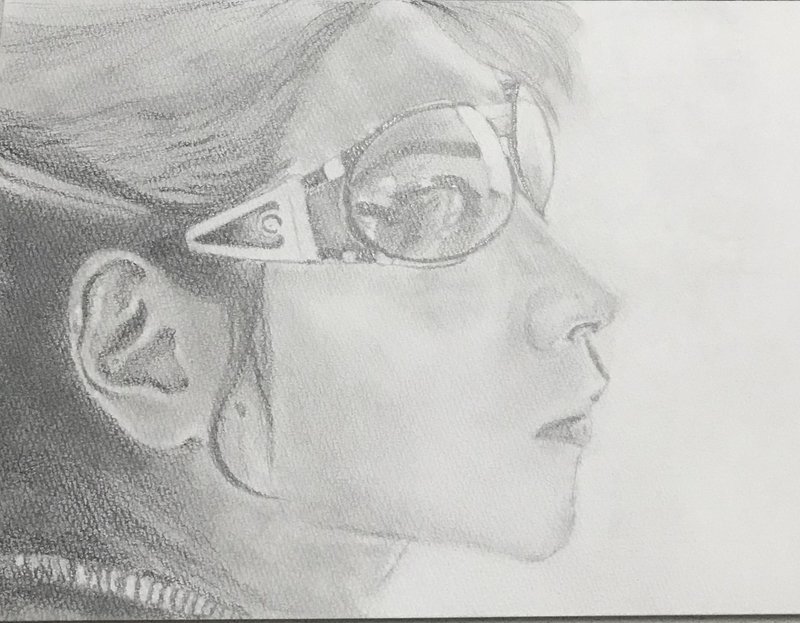 鉛筆画 人育てを考えるひと チャイルドマインダー みぎた ひろみ 愛と癒しの革命保育者 電子書籍 出版中 Note