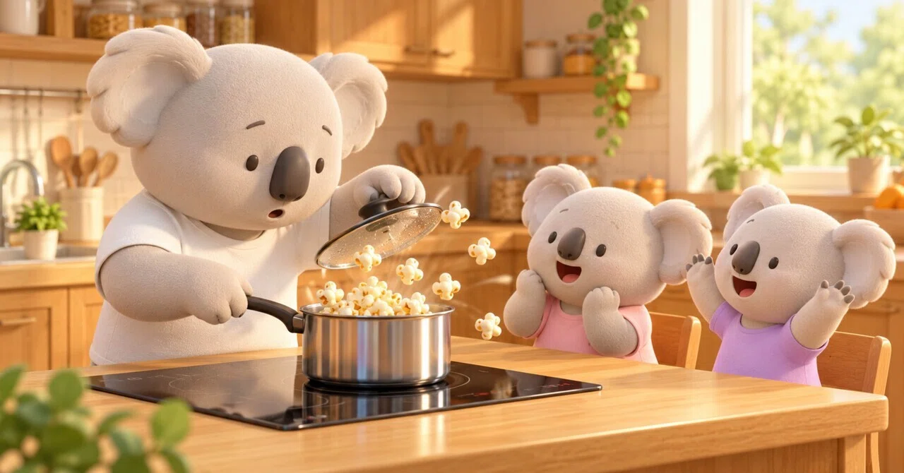 I tried making popcorn that isn't IH-compatible by transferring it to a ...