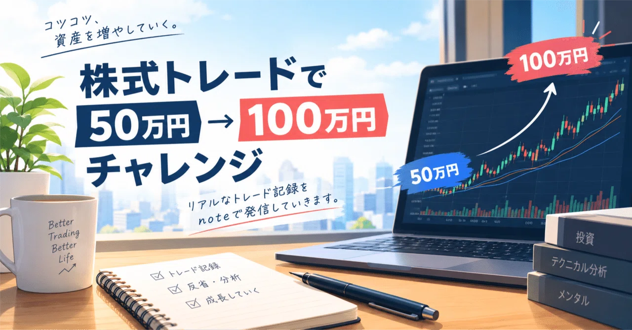 [Stock Trading 500,000 JPY → 1,000,000 JPY Challenge #16] Entering ...