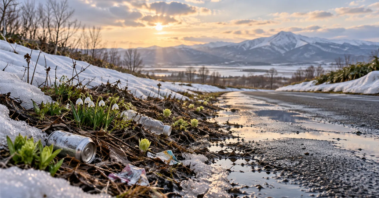When the snow melts, human nature is revealed.｜8公