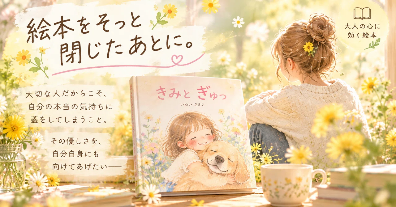Embracing your own heart tightly too🌼｜みゆん先生🌼絵本で寄り添う保育士