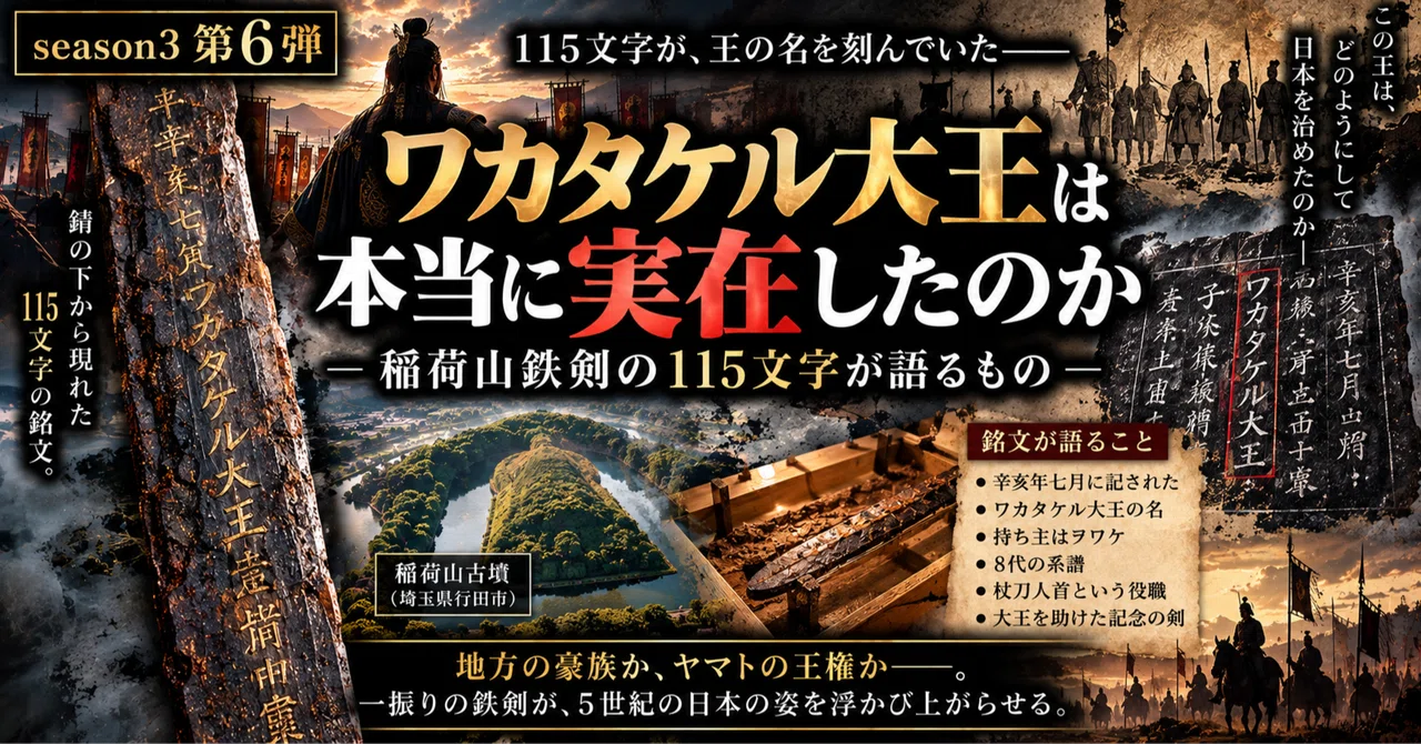 Season 3 Part 6: Did King Wakatakeru Really Exist? What the 115 ...