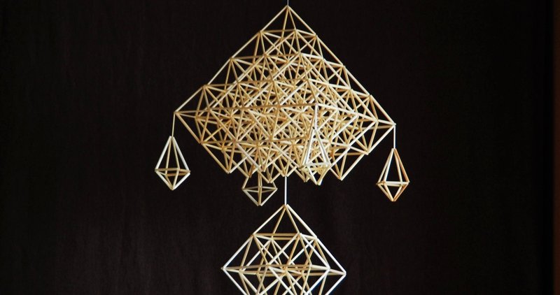 ヒンメリ 幾何学と光と影の世界 Forest Chimney 麦わら手しごと教室 Note