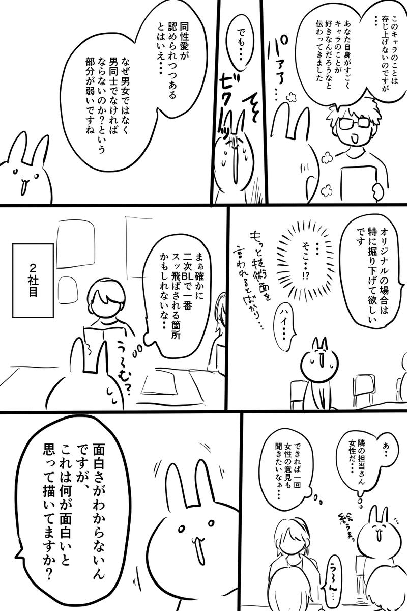 エッセイ漫画 コミティアで持ち込みした話 麦原 Note