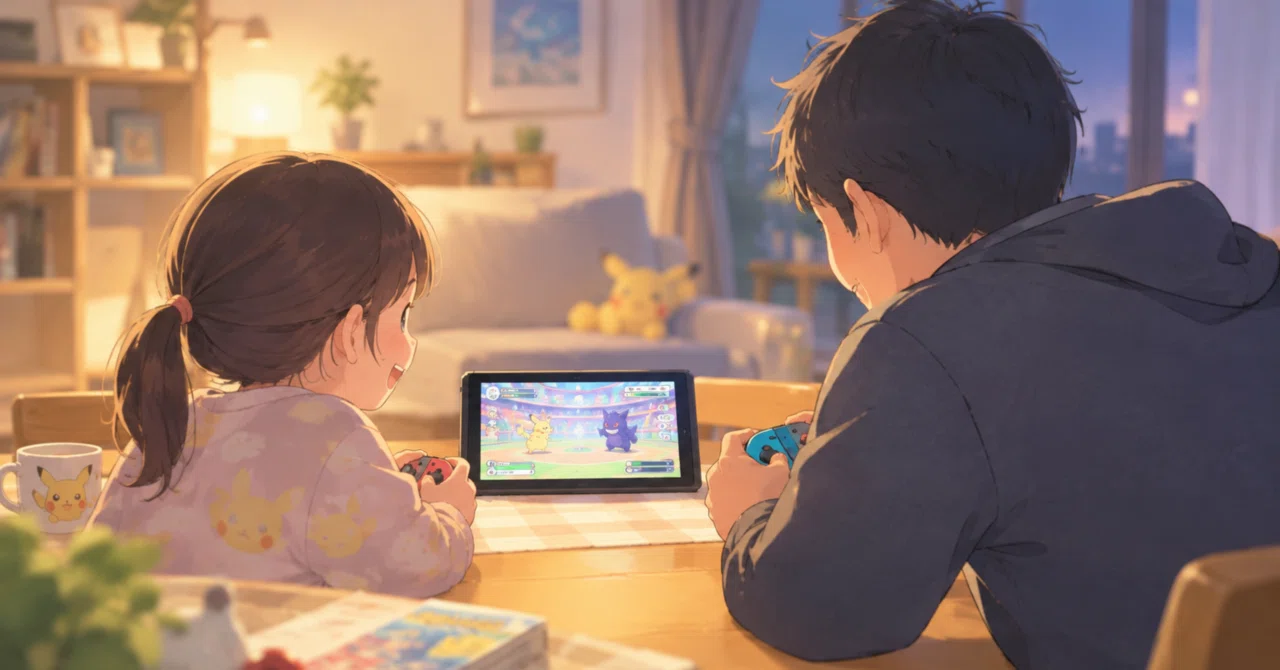 Three matches with my daughter after dinner.｜すみっこパパ
