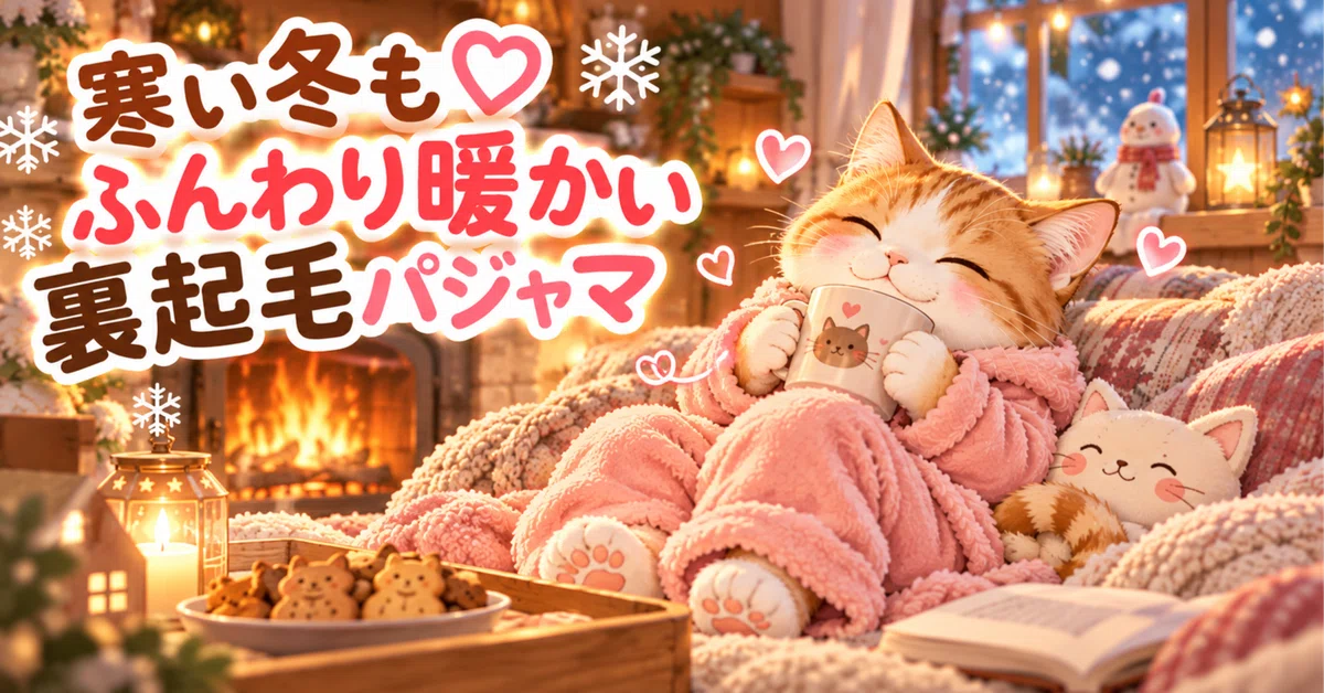 ️A Friend for Cold Winters♡ Fluffy and Warm Fleece-Lined Loungewear｜TOMO