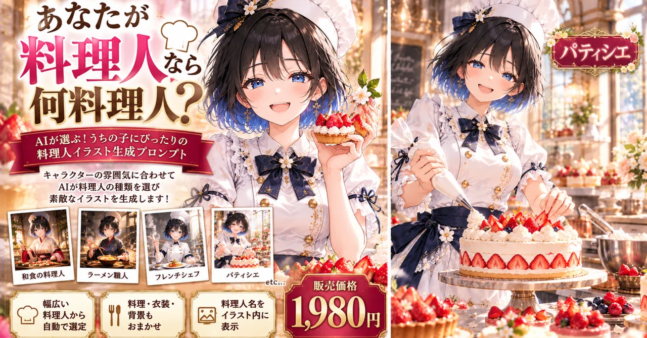 [If you were a chef, what kind would you be?] AI chooses the perfect ...