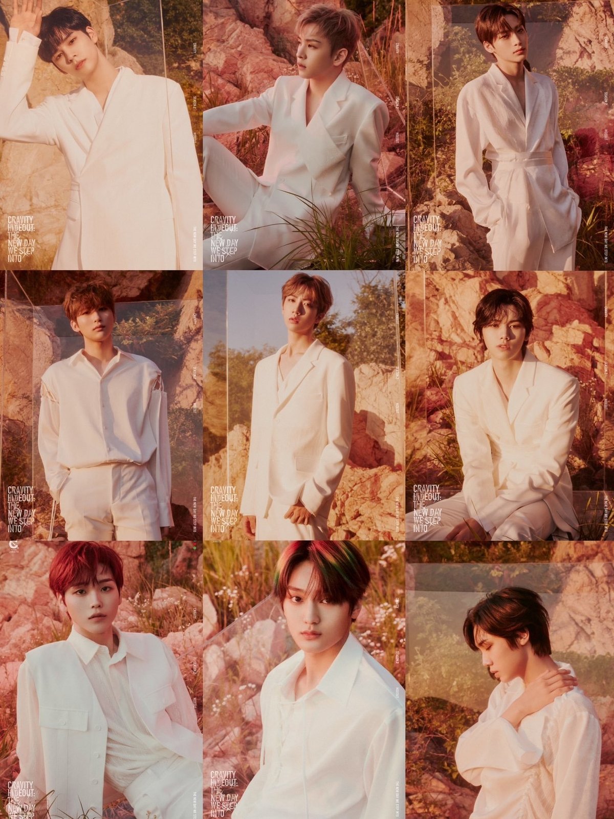 CRAVITY season2 concept photo 考察してみた(^^)｜𝚂𝚝𝚊𝚛𝚛𝚢