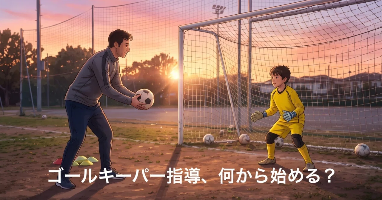 Goalkeeper Coaching: Where to Start?｜ゴールキーパーさぽーたー（GKコーチ）
