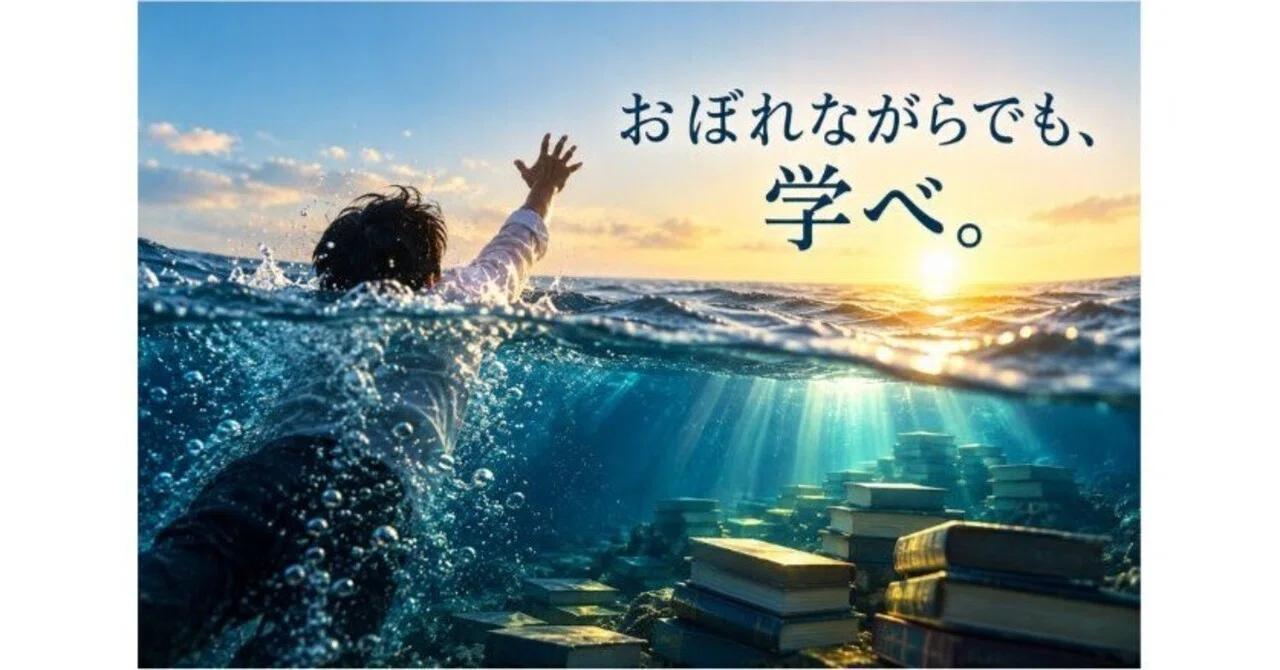 Learn, even while drowning.｜MTC