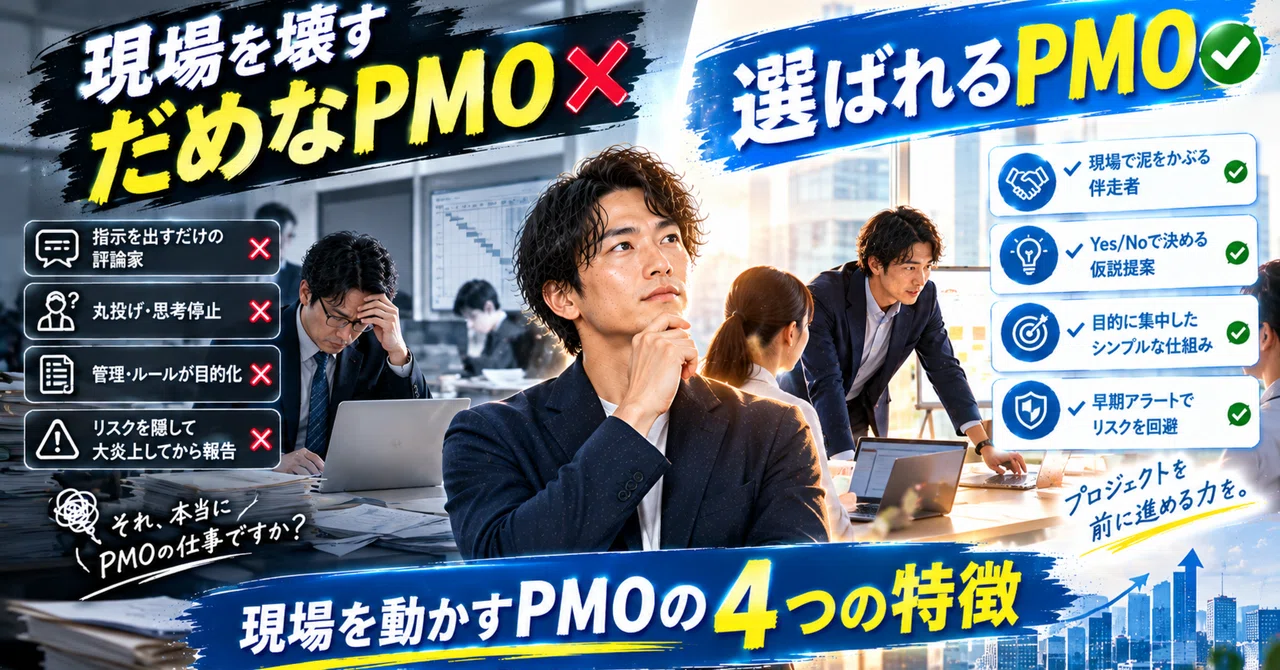 [Counter-example] 4 Characteristics of a 'Bad PMO' That Destroys ...