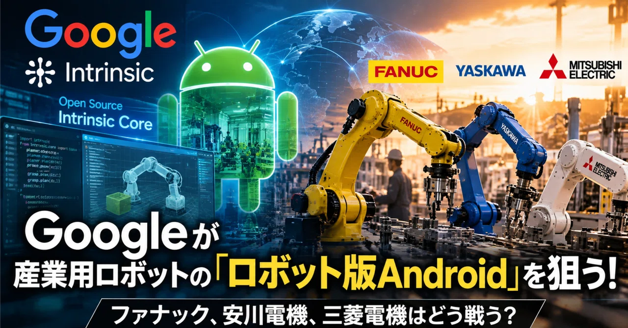 Google Aims for an 'Android for Robots'—In Fact, FANUC and Yaskawa Were ...