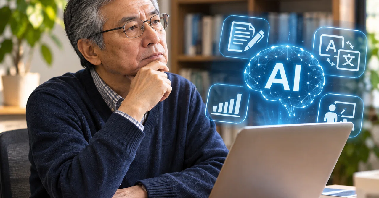 The number of 'seniors who can use generative AI' has increased. So ...
