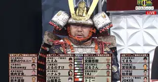 鎧兜（よろいかぶと）で麻雀スリムショーに出演した理由