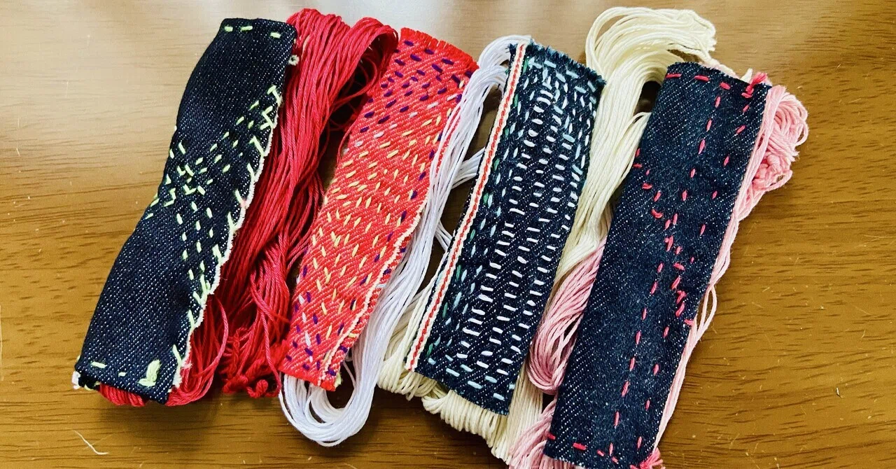 Enjoying the Preparation of Sashiko Thread in Skeins｜NSHYAN