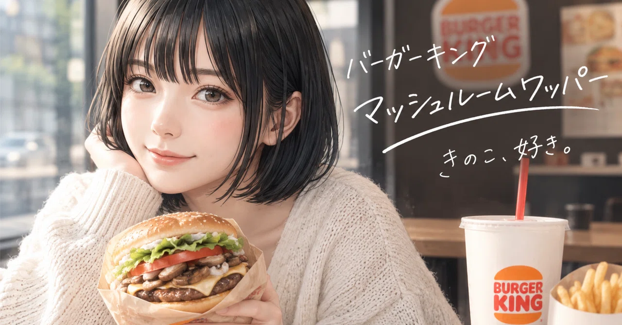 [Taste Test] Burger King Autumn Special Mushroom Whopper: It didn't ...